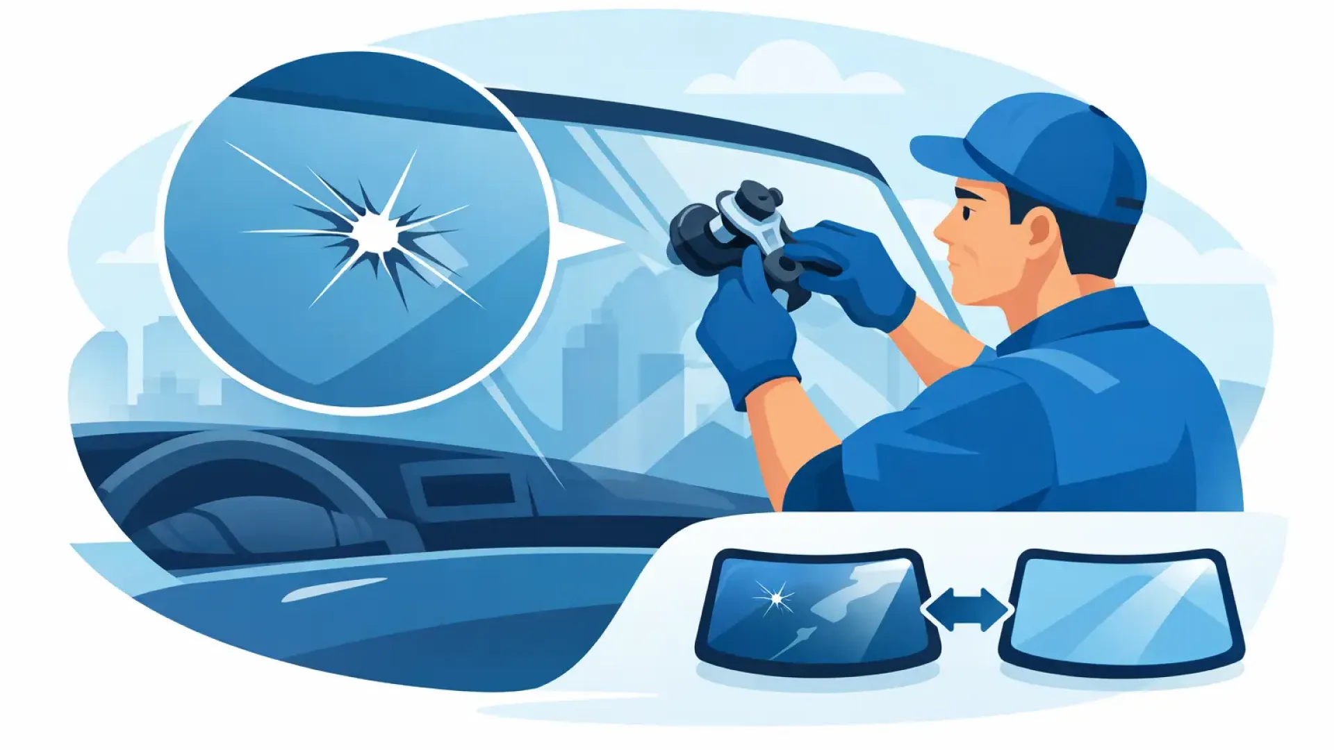Can a Chipped Windscreen Be Repaired?