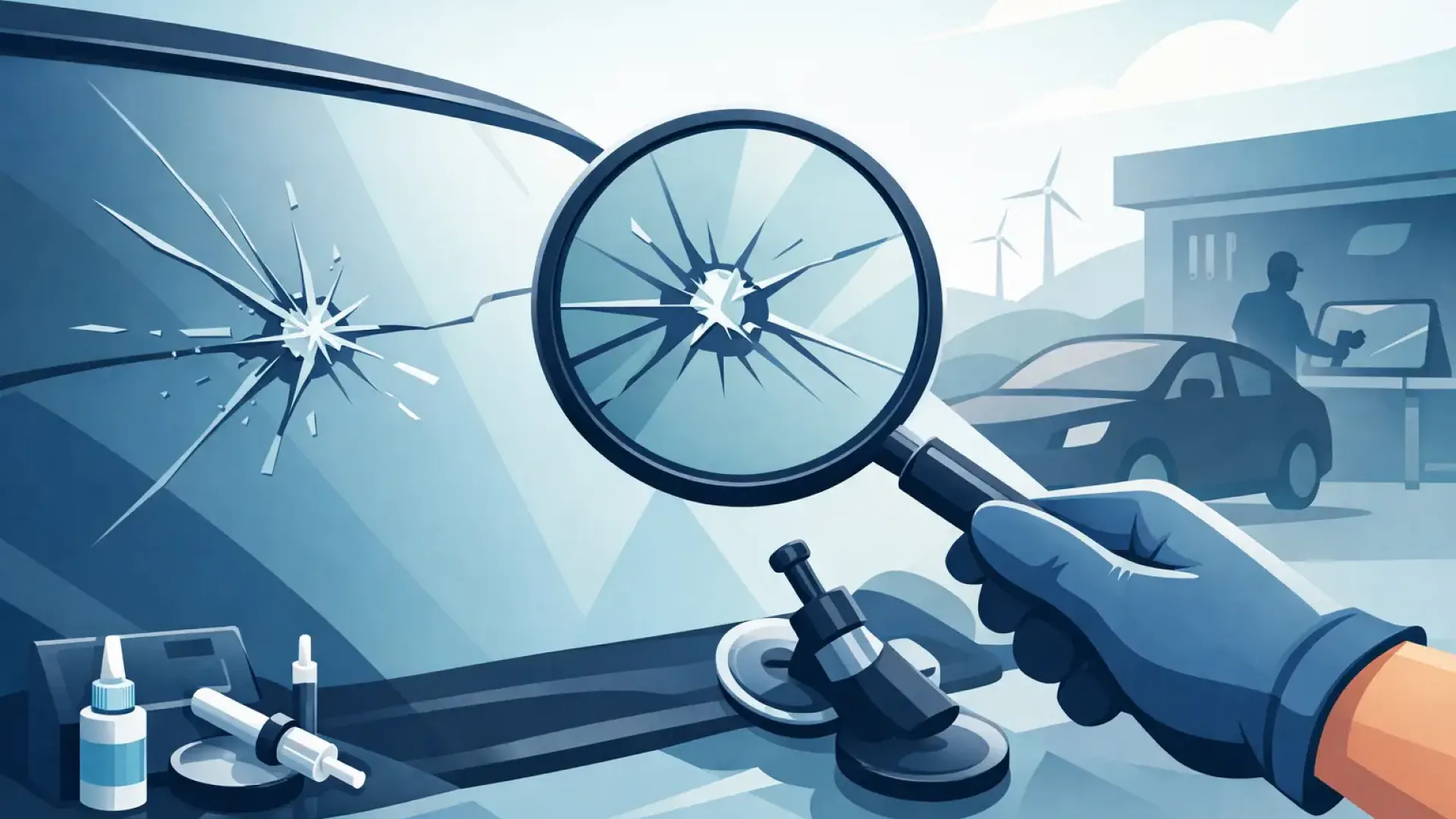 How Big Can a Windscreen Crack Be to Repair?