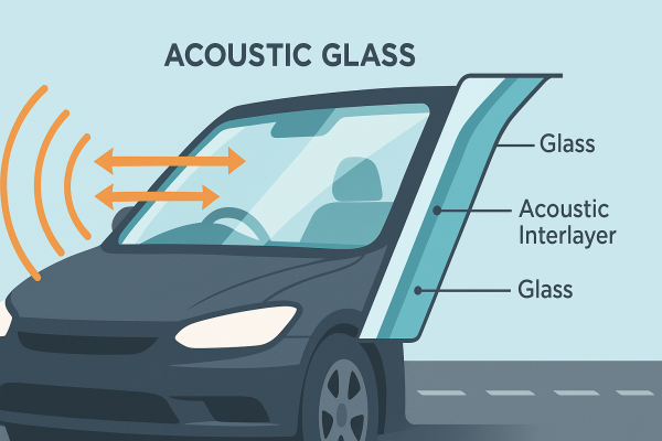 What is acoustic glass in cars?